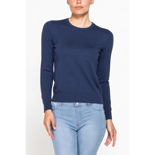 BASIC CREWNECK KNIT IN MERINOS WOOL