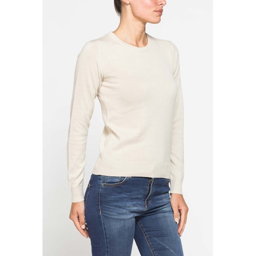 ORGANIC COTTON CREW NECK KNIT