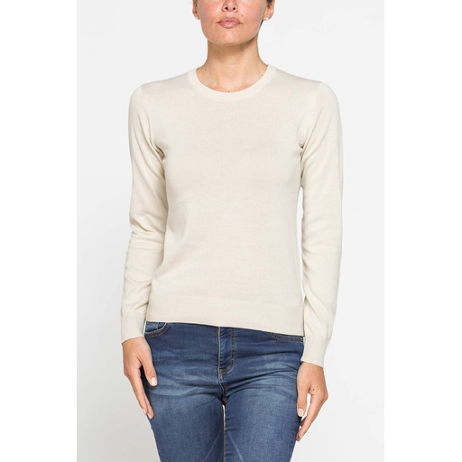 ORGANIC COTTON CREW NECK KNIT