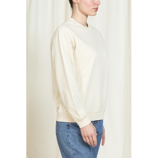 OVERSIZE CREWNECK SWEAT IN PURE COTTONE
