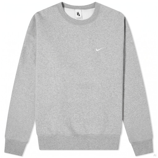 Nike Classic Grey Marl Crewneck Sweatshirt