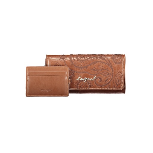 DESIGUAL PORTAFOGLIO DONNA MARRONE