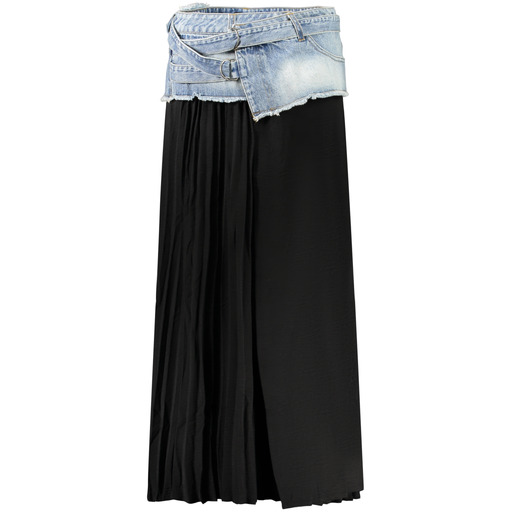 DESIGUAL GONNA LUNGA DONNA NERO