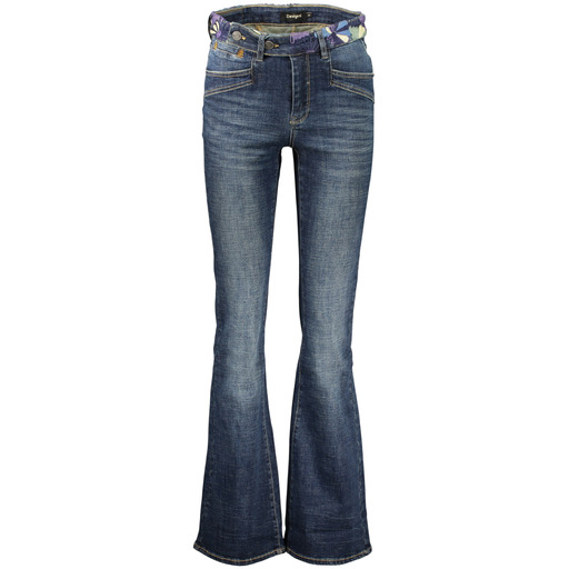DESIGUAL JEANS DENIM DONNA BLU