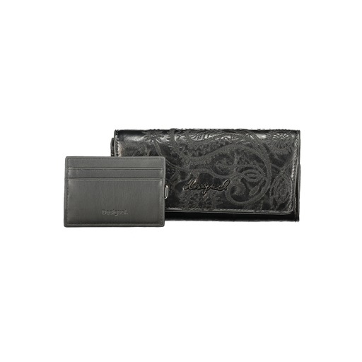 DESIGUAL PORTAFOGLIO DONNA NERO