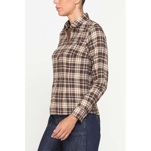 CLASSIC SLIM FIT SHIRT IN COTTON FLANNEL