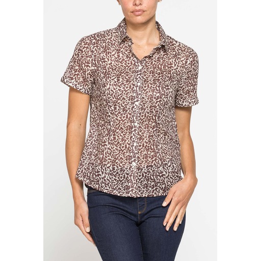 MUSLIN SHORT-SLEEVE SHIRT