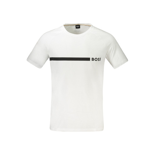 HUGO BOSS T-SHIRT MANICHE CORTE UOMO BIANCO