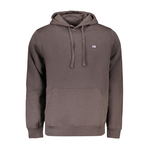 NORWAY 1963 FELPA SENZA ZIP UOMO MARRONE