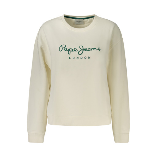 PEPE JEANS FELPA SENZA ZIP DONNA BIANCO