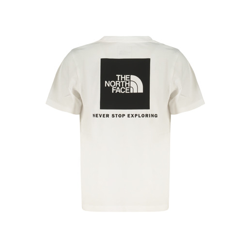 THE NORTH FACE T-SHIRT MANICHE CORTE BAMBINO BIANCO