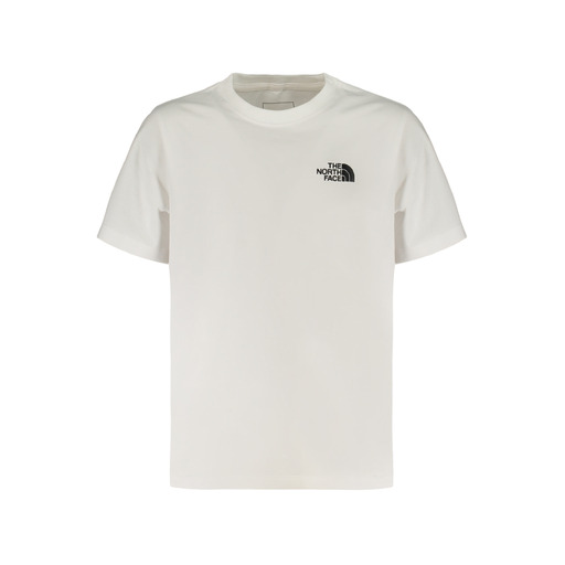 THE NORTH FACE T-SHIRT MANICHE CORTE BAMBINO BIANCO
