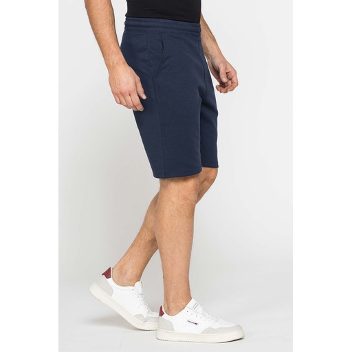 COMFORT FIT JOGGER BERMUDA SHORTS IN INTERLOCK FABRIC