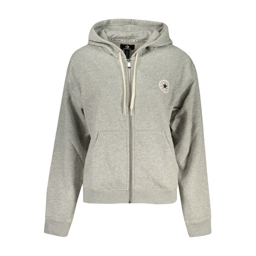 CONVERSE FELPA CON ZIP DONNA GRIGIO
