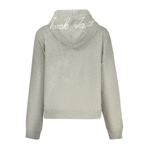 CONVERSE FELPA CON ZIP DONNA GRIGIO