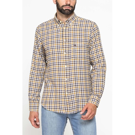 YARN-DYED FANTASY SHIRT IN LIGHTWEIGHT FLANNEL