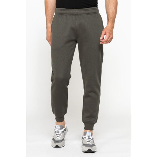 HEAVY FLEECE TROUSERS WITH ELASTIC WAIST