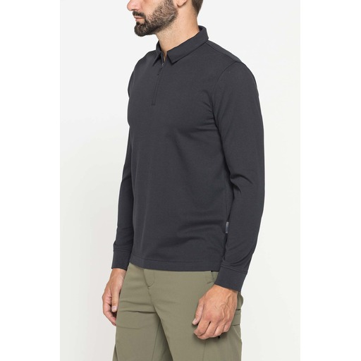 EVOLUTION POLO SHIRT IN NON-IRON TECHNICAL JERSEY