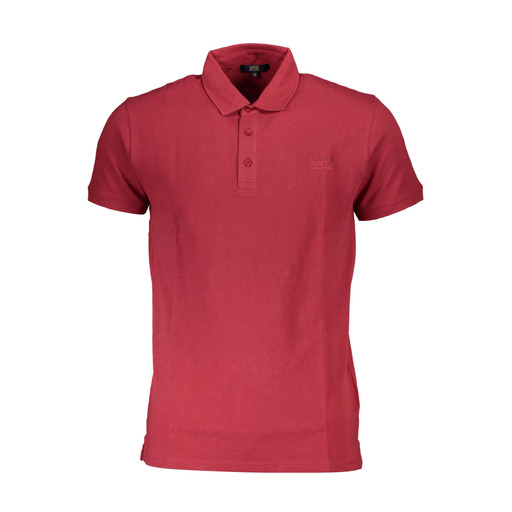 CAVALLI CLASS POLO MANICHE CORTE UOMO ROSSO