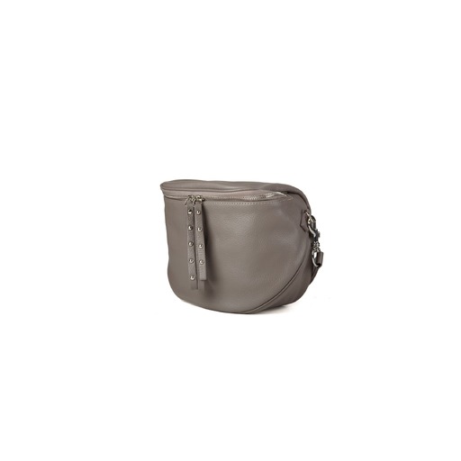 Giulia Monti Shoulder Bag Grey Brown