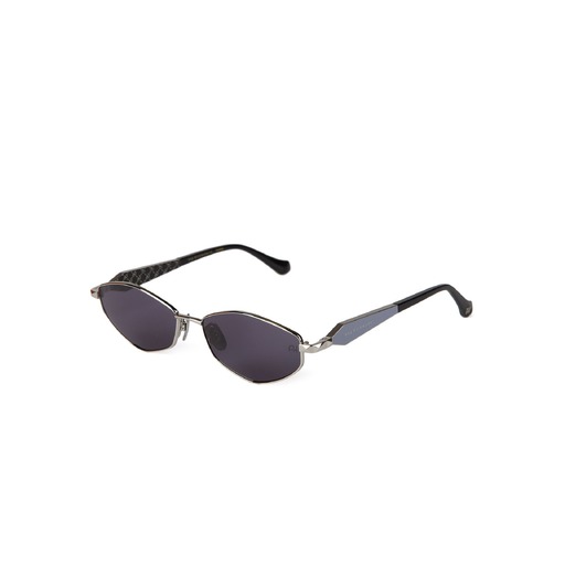 Ana Hickmann Sunglasses Silver/Black