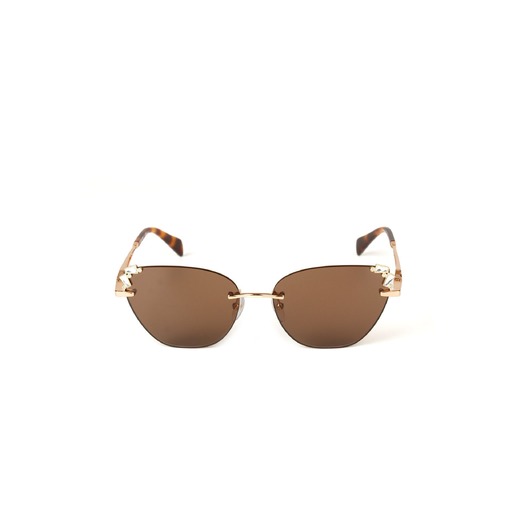 Blumarine Sunglasses Polished Coppery Gold