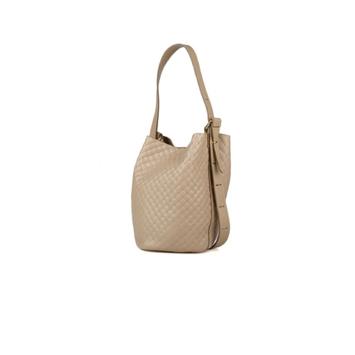 Giulia Monti Shoulder Bag Gray Beige