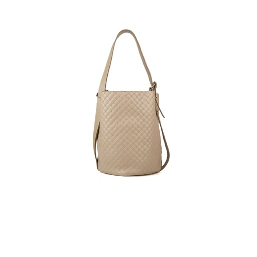 Giulia Monti Shoulder Bag Gray Beige