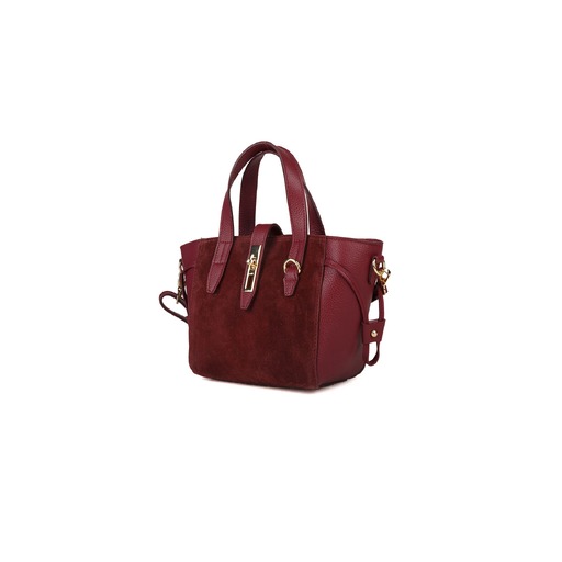 Giulia Monti Shoulder Bag Burgundy