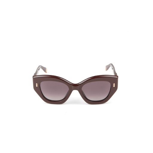 Furla Sunglasses Glossy Full Brown