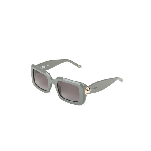 Furla Sunglasses Glossy Khaki Green