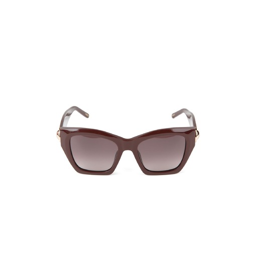 Furla Sunglasses Glossy Full Brown