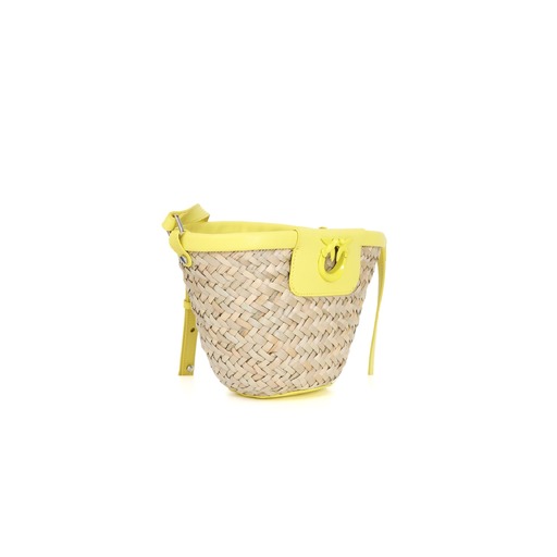 Love Summer Bucket Rafia + Vitello Seta
