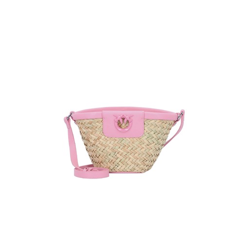 Love Summer Bucket Rafia + Vitello Seta