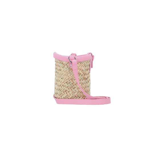 Love Summer Bucket Rafia + Vitello Seta
