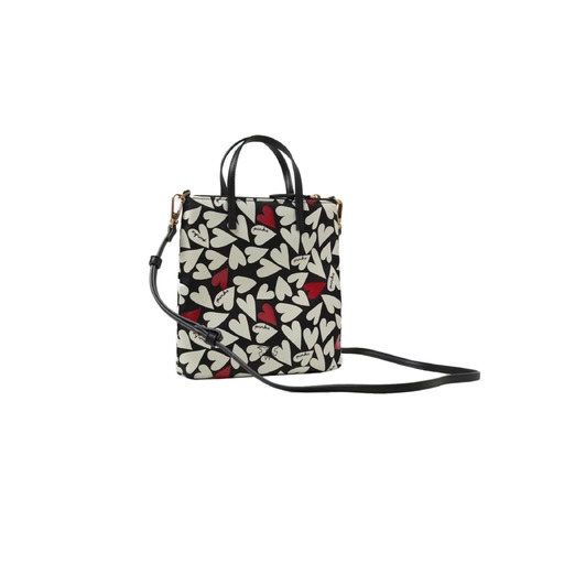 Heart Print Tote Bag