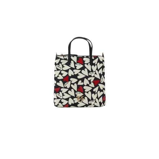 Heart Print Tote Bag