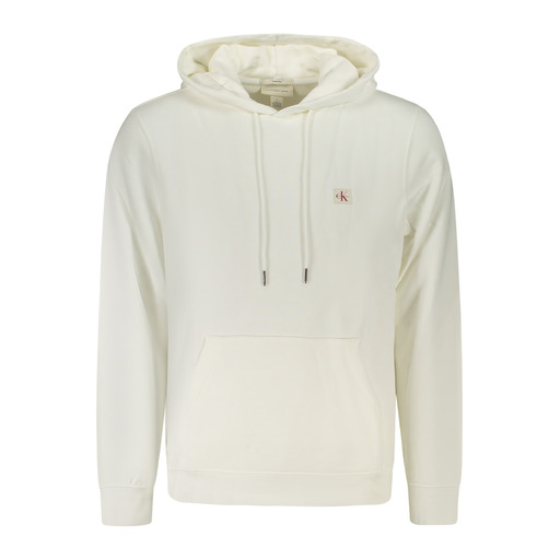 CALVIN KLEIN FELPA SENZA ZIP UOMO BIANCO