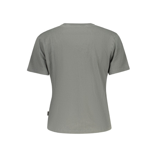 CONVERSE T-SHIRT MANICHE CORTE DONNA GRIGIO