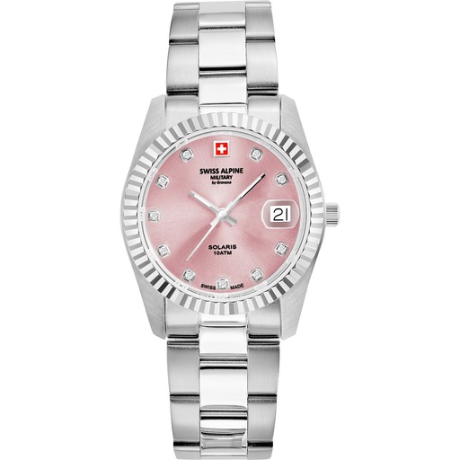 Hodinky Swiss Alpine Military 7716.1136 Damenuhr Solaris 34mm 10ATM