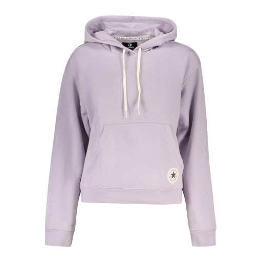 CONVERSE FELPA SENZA ZIP DONNA VIOLA