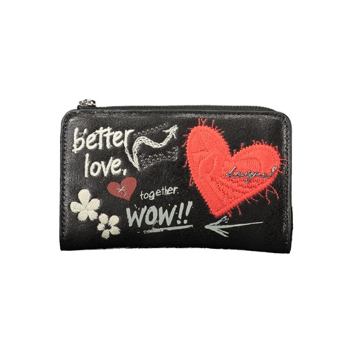 DESIGUAL PORTAFOGLIO DONNA NERO