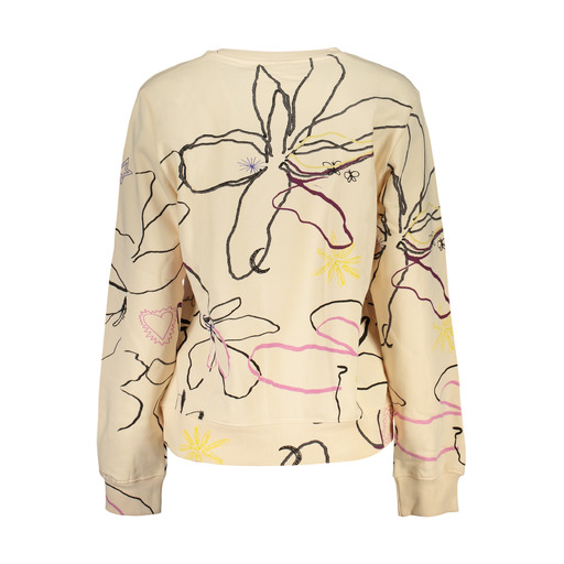 DESIGUAL FELPA SENZA ZIP DONNA ROSA