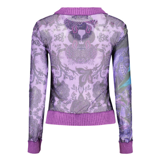 DESIGUAL MAGLIA DONNA VIOLA
