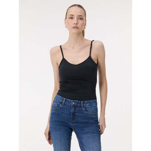Black women's strappy vest top ORSAY