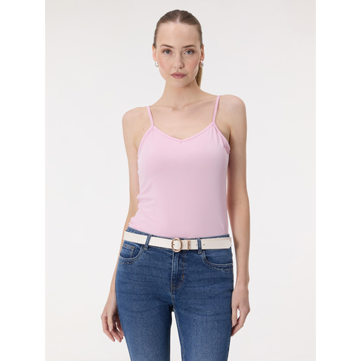 Light pink women's strappy vest top ORSAY