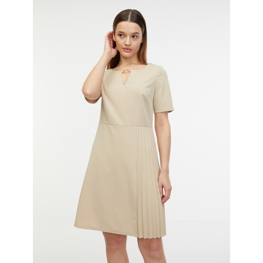 Beige women's dress ORSAY