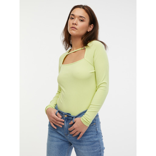 Light green women's T-shirt ORSAY