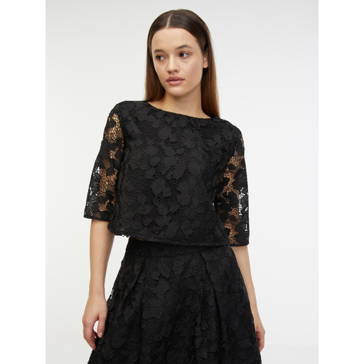Black women's lace blouse ORSAY