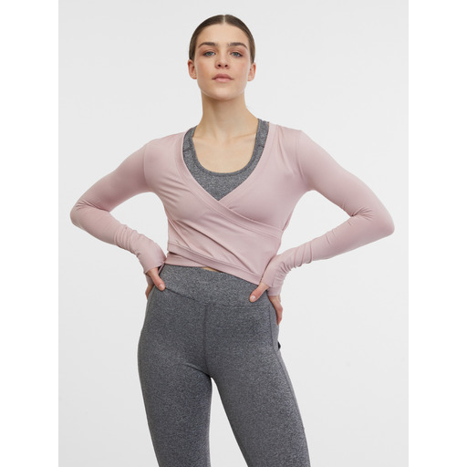 Light pink women's sports top ORSAY
